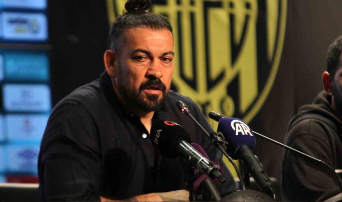 Amed Sportif Faaliyetler Teknik Direktörü Servet Çetin, MKE Ankaragücü maçını