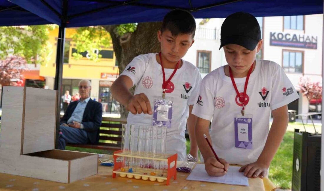 Sındırgı'da gerçekleştirilen Bilim Fuarı, gençlerin bilimsel becerilerini geliştirmeyi hedefliyor. 31