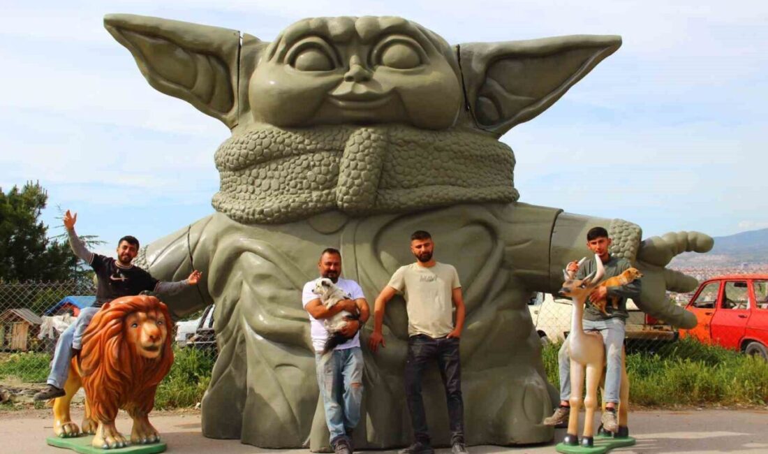Strafor köpükten dünyaya açılan sanat Çorum'da strafor köpük sanatıyla
