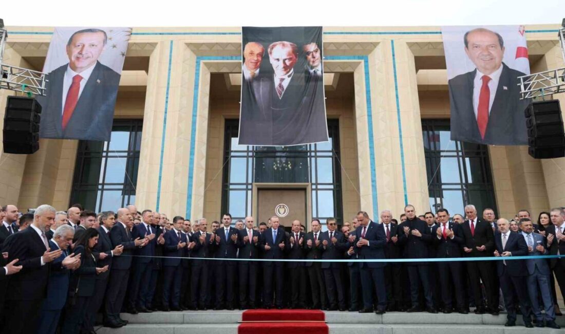TBMM Başkanı Numan Kurtulmuş, KKTC Cumhuriyet Yerleşkesi Açılış Töreni'nde Kıbrıs