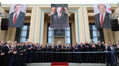 TBMM Başkanı Numan Kurtulmuş, KKTC Cumhuriyet Yerleşkesi Açılış Töreni'nde Kıbrıs