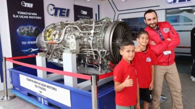 TEI, TEKNOFEST Kıbrıs'ta millî havacılık motorlarını sergileyerek genç mühendis adayları