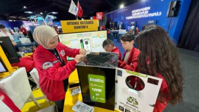 Samsun Canik Özdemir Bayraktar Keşif Kampüsü öğrencileri, TEKNOFEST KKTC'de geri