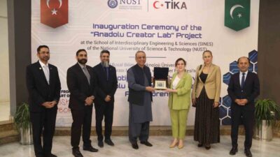 TİKA, Pakistan'daki NUST içinde faaliyet gösterecek Anadolu Creator Lab'in açılışını