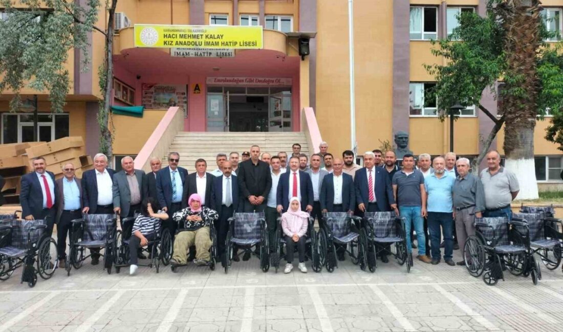 TŞOF Genel Başkanı Mehmet Yiğiner, Kahramanmaraş'ta Engelliler Haftası etkinliğine katıldı.