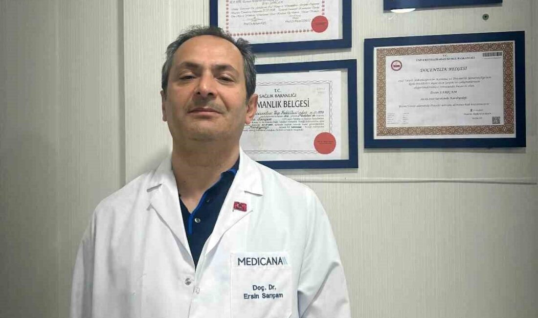 Türk kardiyoloğa “2025 bilimsel mükemmellik” unvanı Doç. Dr. Ersin Sarıçam,
