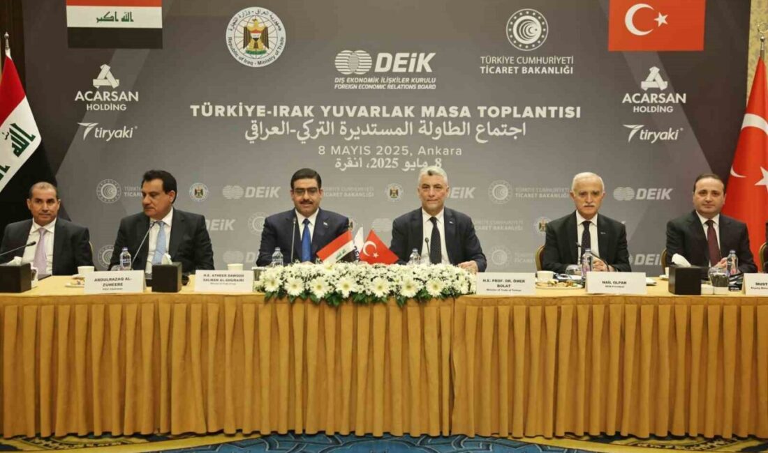 Türkiye ve Irak arasındaki ekonomik ilişkileri ele alan Ankara'daki toplantıda,