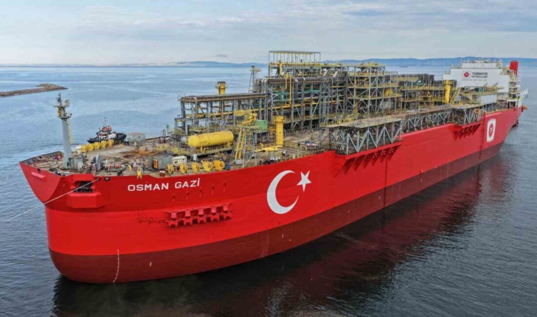 Enerji ve Tabii Kaynaklar Bakanlığı Türkiye'nin ilk yüzer üretim platformu