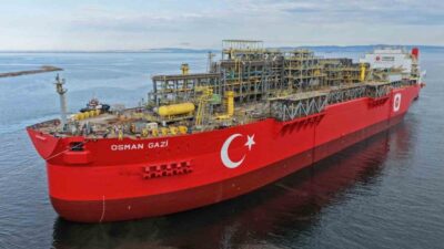 Enerji ve Tabii Kaynaklar Bakanlığı Türkiye'nin ilk yüzer üretim platformu