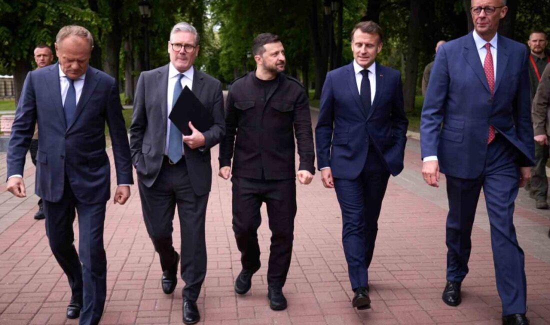 ABD, İngiltere, Fransa, Almanya ve Polonya liderleri, Ukrayna Devlet Başkanı