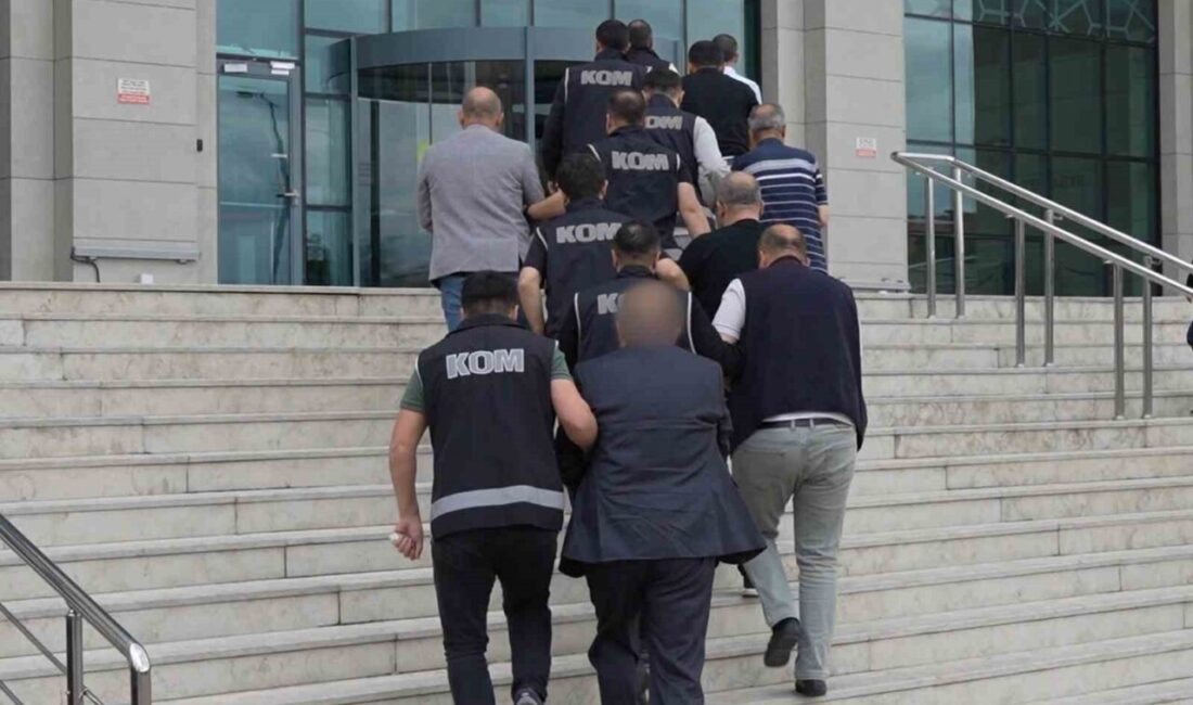 Kırıkkale'nin Yahşihan ilçesinde 12 kişinin "irtikap" suçundan gözaltına alındığı operasyonda,