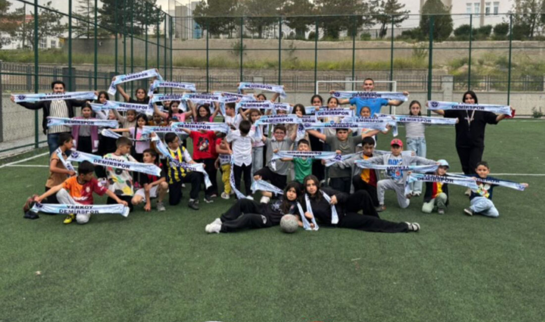 Yerköy Demirspor Kulübü’nün çocuklara