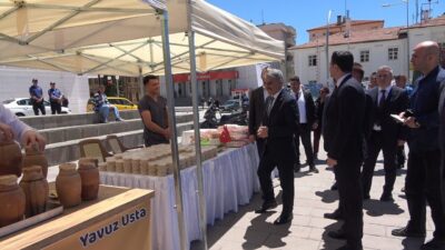 Yozgat Valiliği tarafından düzenlenen 'Türk Mutfağı Haftası' etkinliğinde yöresel lezzetler