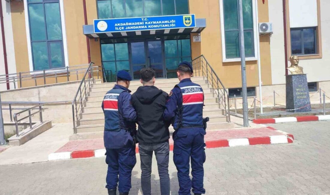 Yozgat'ın Akdağmadeni ilçesinde, hakkında 1520 gün kesinleşmiş hapis cezası bulunan