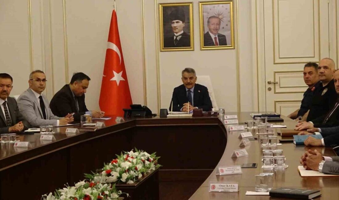 Yozgat’ta orman yangınlarını önlemek için toplantı yapıldı Yozgat Valiliği, orman yangınlarını