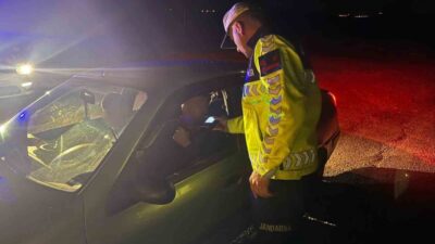 Yozgat Jandarma Komutanlığı, trafik denetiminde 258 araç ve sürücüsünü kontrol