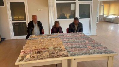 Çorum'un Sungurlu ilçesinde 3 dilenci yakalandı, üzerlerinden 24 bin 665
