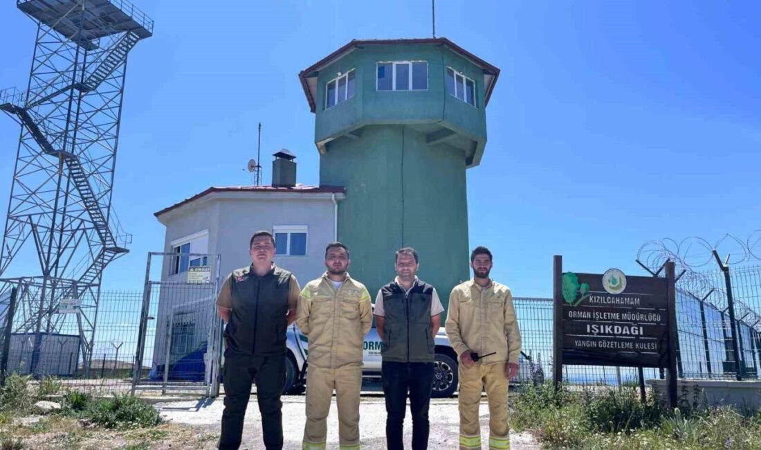 2 bin rakımda sorumluluk büyük: Gençler vatan nöbetinde Ankara'nın Kızılcahamam ilçesinde bulunan