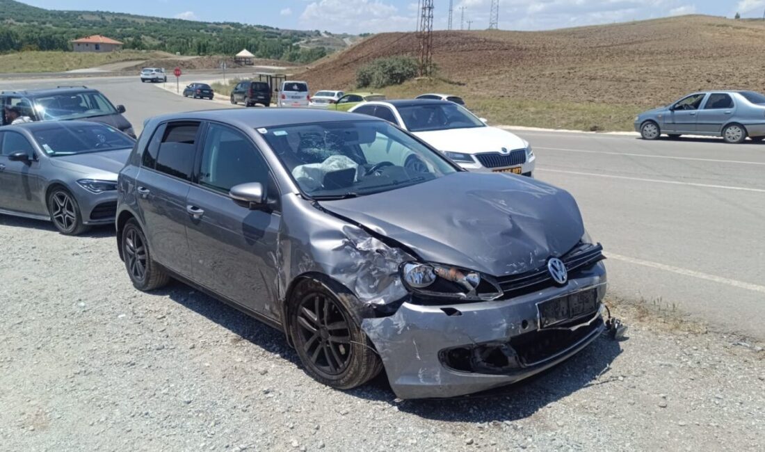Yozgat'ın Araplı Kasabası'nda meydana gelen trafik kazasında K.Ş. ve H.Ş.