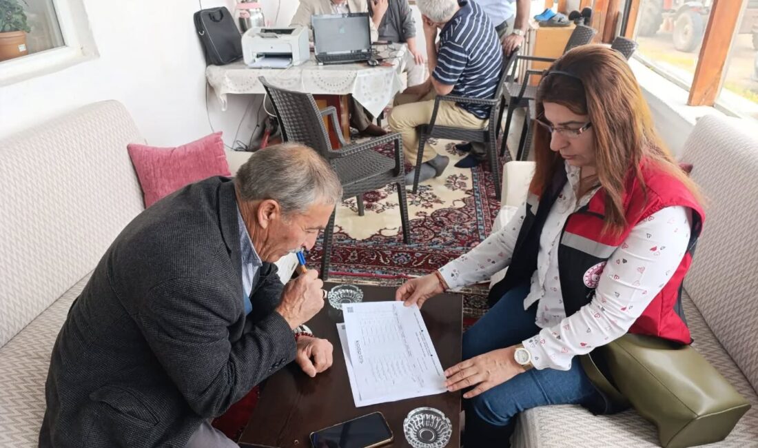 Arifeoğlu ve Göçerli köylerinin ortaklaşa yürüttüğü Tarımsal Kalkınma Kooperatifi’nin olağan