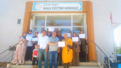 Yerköy Halk Eğitim Merkezi’nden Yabancı Uyruklu Vatandaşlara Okuma Yazma Eğitimi