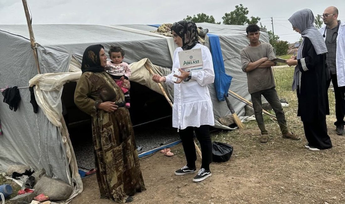 Çiçekdağı Toplum Sağlığı Merkezi hekimleri ve sağlık personelleri, ilçede bulunan