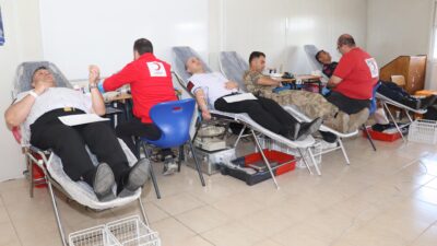 Türk Kızılayı ile iş birliği içinde, “Jandarma Var, Kan Var,