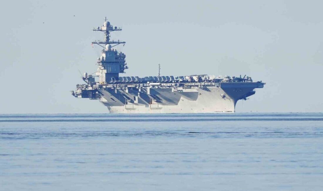 ABD Donanması’nın Doğu Akdeniz’e konuşlandıracağı USS Gerald R. Ford'uçak gemisi