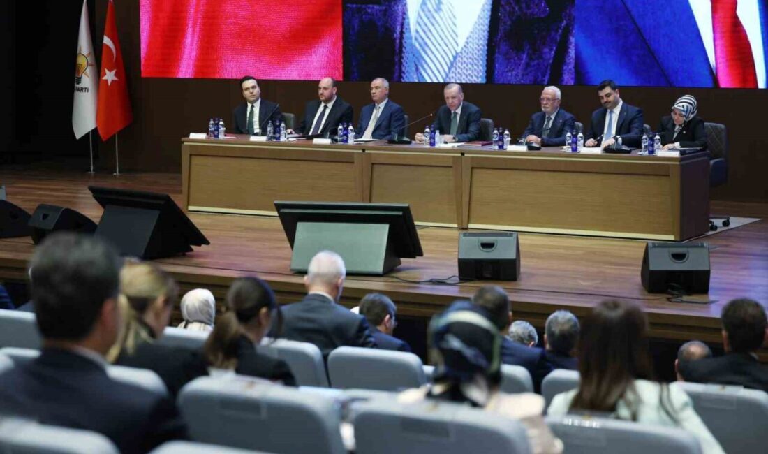 AK Parti MKYK toplantısı başladı Erdoğan başkanlığındaki AK Parti