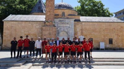 Milli takım, Kırşehir’de Ahi Evran geleneğine uygun şekilde uğurlandı ve