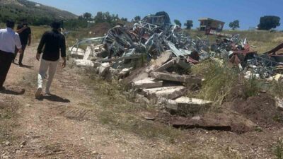 Ayaş ilçesindeki hobi bahçelerinde yaşanan yıkım olayında, sahipleri tebligat gönderilmeden