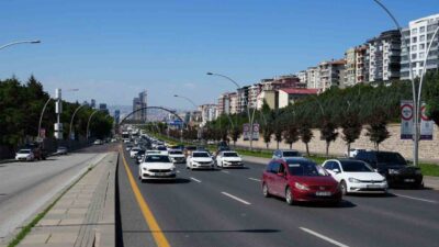 Ankara'daki Kurban Bayramı öncesi trafik denetimlerinde emniyet kemeri, hız ve