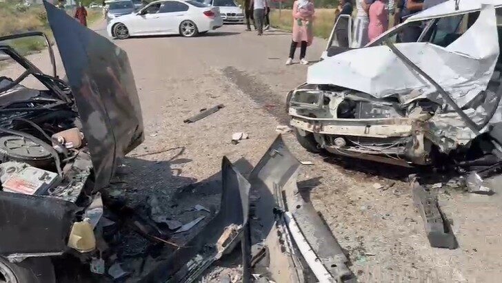 Ankara'nın Güdül ilçesindeki Güdü Yolu'nda meydana gelen zincirleme trafik kazasında