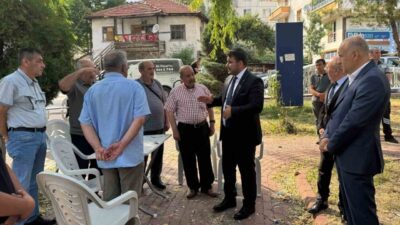 Selim Çırpanoğlu, Satıkadın Mahallesi'nde Sancak Parkı ve çay bahçesi inşaatını