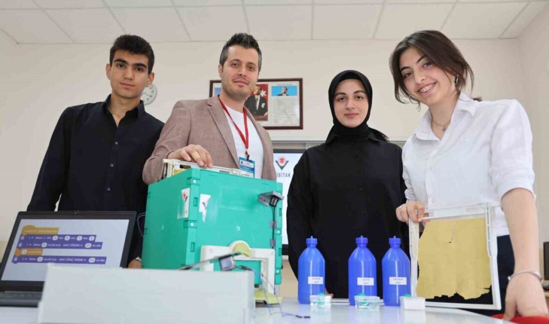Elazığ Ali Kuşçu Bilim ve Sanat Merkezi, TÜBİTAK 2204-A yarışmasında