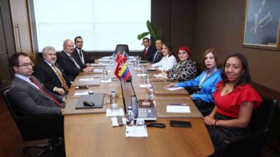 ATO Başkanı Gürsel Baran, Venezuela'nın Dış Ticaret ve Turizm Bakanları