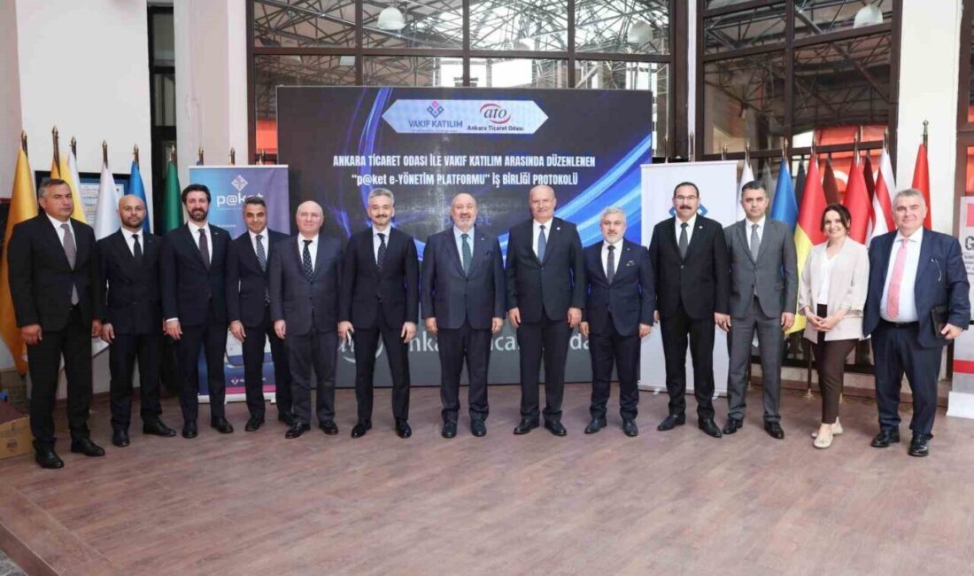 Ankara Ticaret Odası ile Vakıf Katılım arasında imzalanan "p@ket e-Yönetim