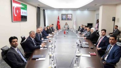 Milli Eğitim Bakanı Yusuf Tekin, Suriye Eğitim Bakanlığı temsilcileriyle iş