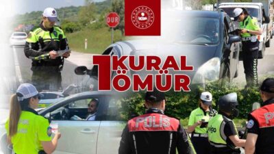 İçişleri Bakanı Ali Yerlikaya, Kurban Bayramı'nın son gününde trafik kurallarına