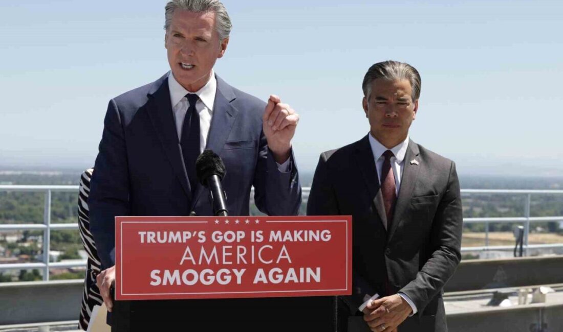 California Valisi Newsom: “Trump’ı mahkemeye vereceğiz” Vali Gavin Newsom, Trump'ın