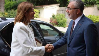 Çalışma ve Sosyal Güvenlik Bakanı Vedat Işıkhan, İsviçre'de Suriye ve