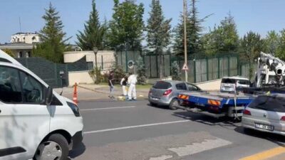 Çankaya Köşkü yakınında yaşanan olayda alkollü bir sürücü diğer sürücüye