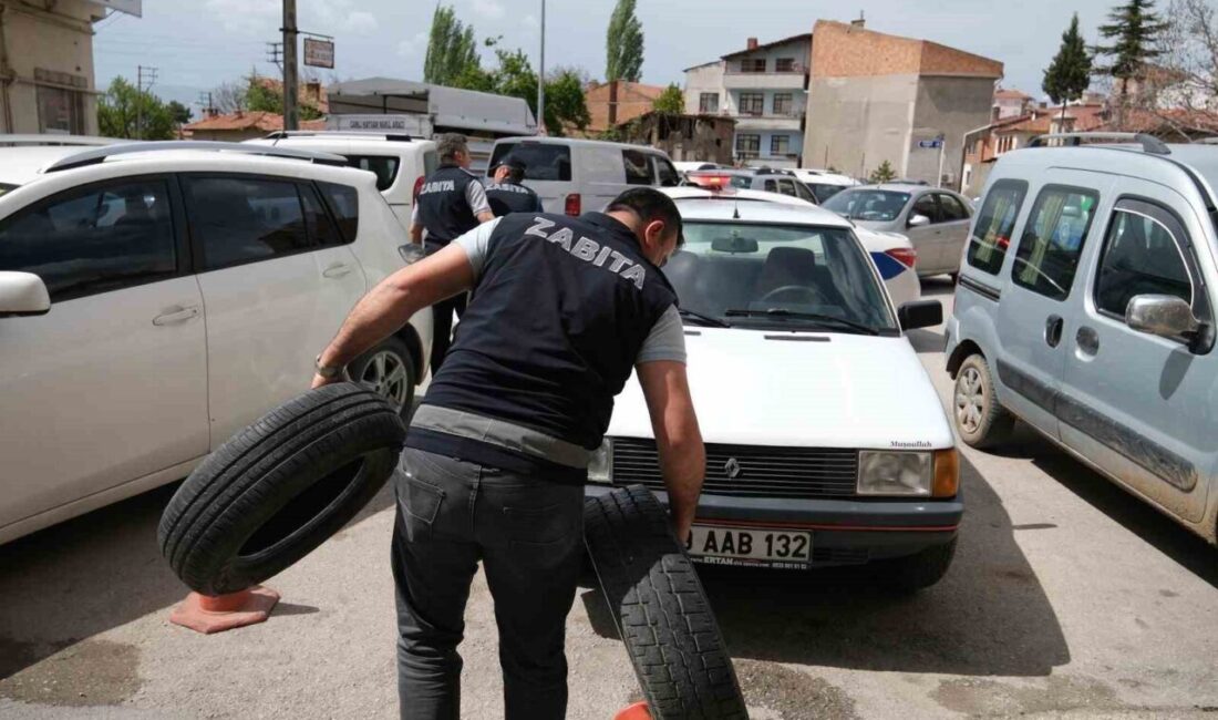 Çorum Belediyesi, tarihi ürün satan işletmelere ve dilencilere yönelik kaldırım