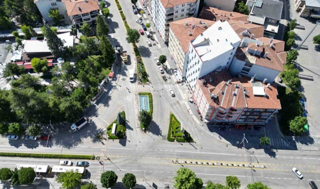 Çorum Belediyesi’nden trafiğini rahatlatacak çalışma Çorum Belediyesi, Fevzi Çakmak