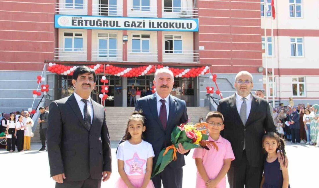 Çorum'da 86 bin 507 öğrenci ve 7 bin 712 öğretmen