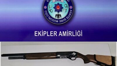 Çorum'da polis 4 kişiyi yakaladı. Yapılan denetimlerde 6 silah, 3