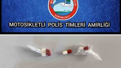 Çorum'da polis ekipleri geniş çaplı uygulamalar sonucunda 5 aranan şahsı
