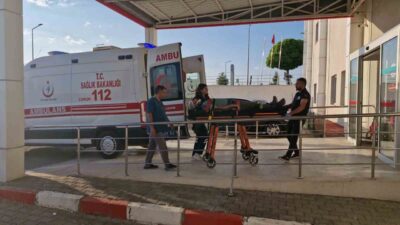 Çorum'un Alaca ilçesinde Akören köyünde meydana gelen kafa kafaya çarpışma
