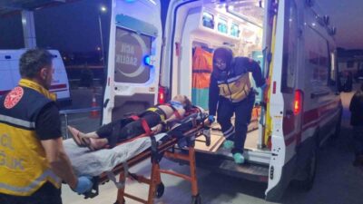 Çorum'un Alaca ilçesindeki trafik kazasında otomobilin çarptığı yabancı uyruklu Z.A.A.A.