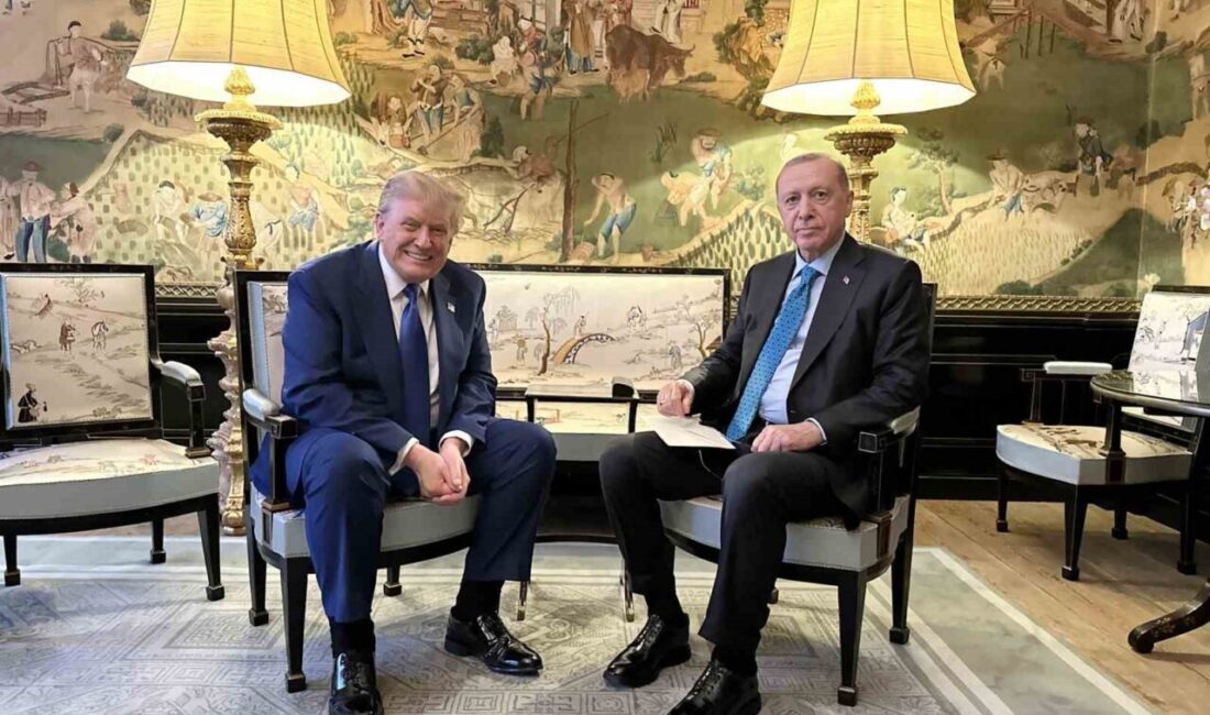 Cumhurbaşkanı Erdoğan, ABD Başkanı Trump ile görüştü Cumhurbaşkanı Erdoğan, ABD Başkanı
